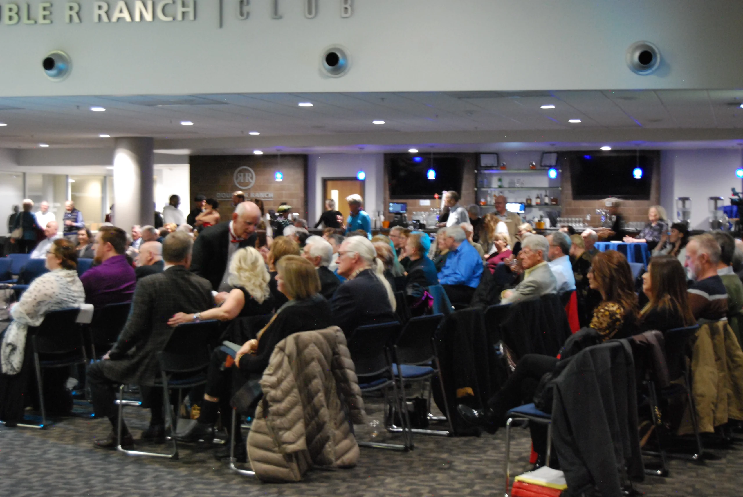 The concert held at the Boise Blue Skybox